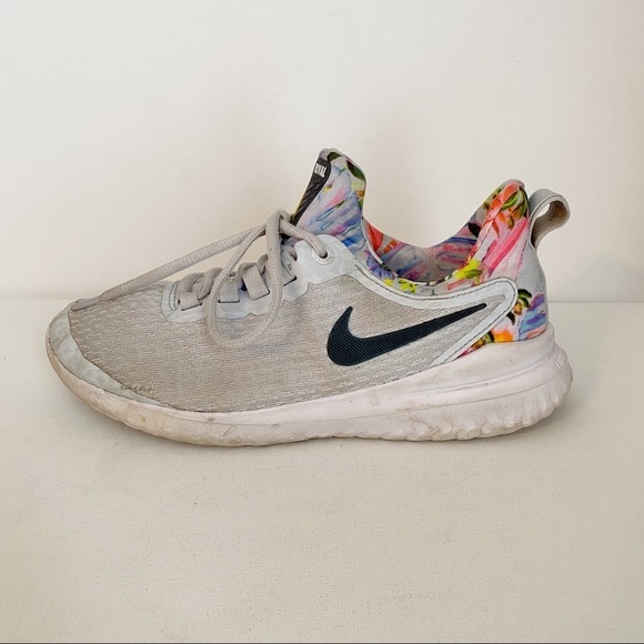 Nike Renew Rival Premium Floral Print Running Shoes - 6 - Picture 1 of 11